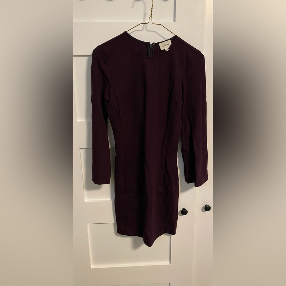 Aritzia Wilfred Scriva Longsleeve Bodycon Dress